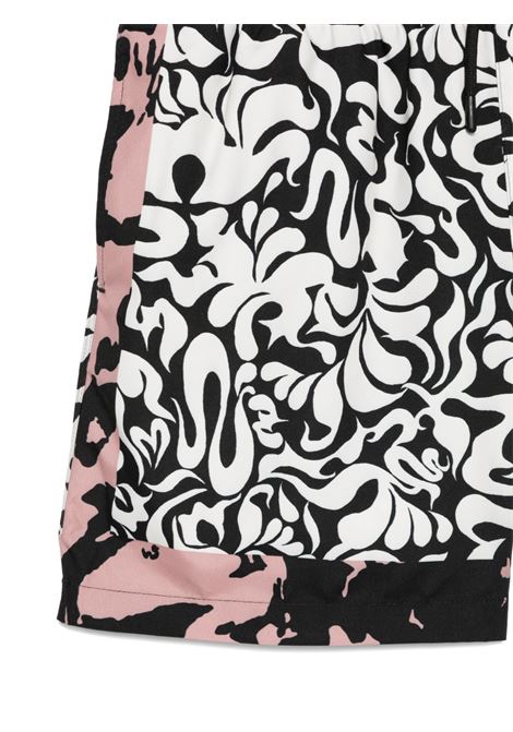 printed swin shorts man black DRIES VAN NOTEN | 261-022500-3168900